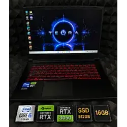 Ігровий MSI Gaming GF63 / i5-10400H / RTX 3050 / 16GB RAM / 512GB SSD / 144Hz