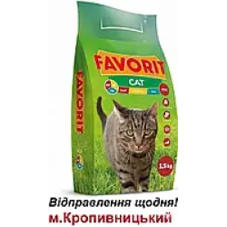 Сухий корм для кішок фріскіс мяу Favorit Mix 1,5кг