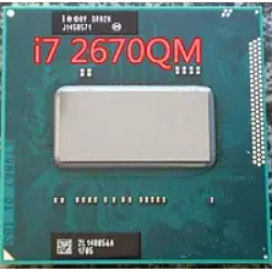 Intel Core i7 2670QM SR02N 3.10GHz/6M/45W Socket G2 чотириядерний процесор для ноутбука